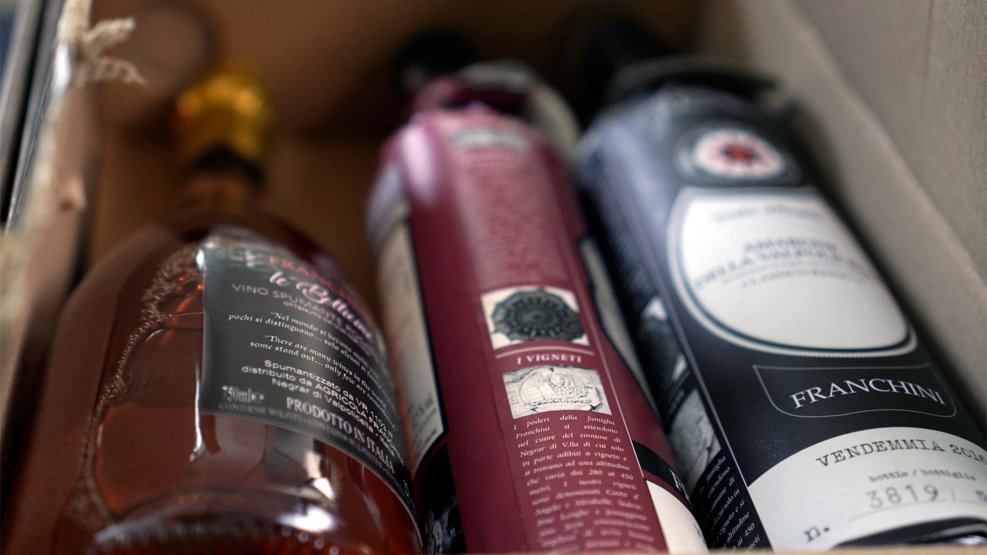 Spedizione vino e grappa