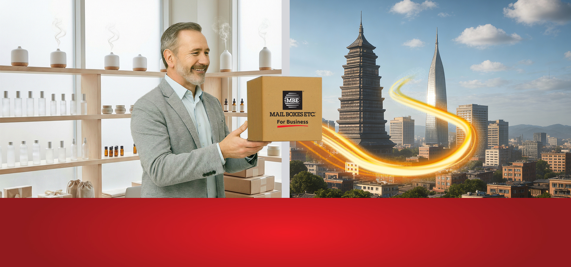 Espandi il tuo business nel mondo. Spedisci in Asia senza pensieri